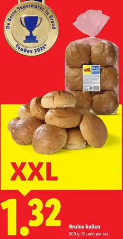 Lidl Bruine bollen aanbieding