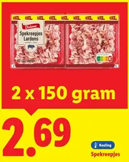 Lidl Spekreepjes aanbieding