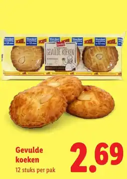 Lidl Gevulde koeken aanbieding