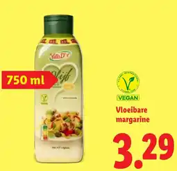 Lidl Vloeibare margarine aanbieding