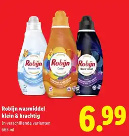 Lidl Robijn wasmiddel klein & krachtig aanbieding