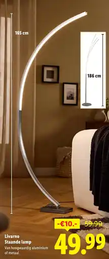 Lidl Livarno Staande lamp aanbieding