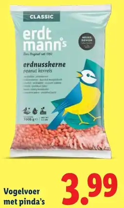 Lidl Vogelvoer met pinda's aanbieding