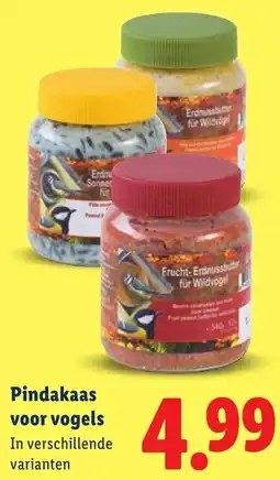 Lidl Pindakaas voor vogels aanbieding