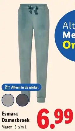 Lidl Esmara Damesbroek aanbieding