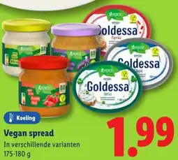 Lidl Vegan spread aanbieding