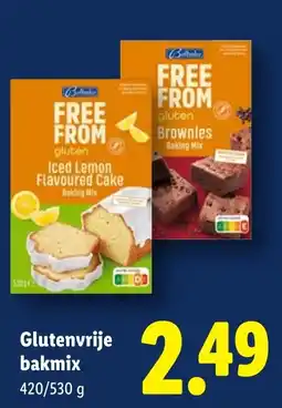 Lidl Glutenvrije bakmix aanbieding