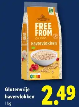 Lidl Glutenvrije havervlokken aanbieding