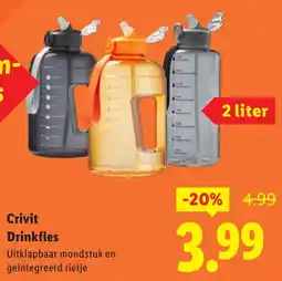 Lidl Crivit Drinkfles aanbieding