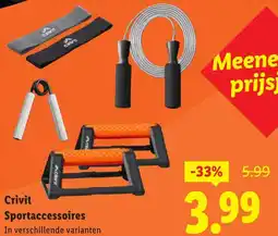 Lidl Crivit Sportaccessoires aanbieding