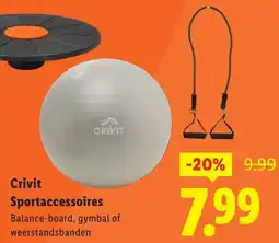 Lidl Crivit Sportaccessoires aanbieding