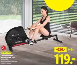 Lidl Christopeit Sport Roeitrainer RW 2000 aanbieding