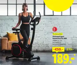 Lidl Christopeit Sport Hometrainer AL 1000 aanbieding