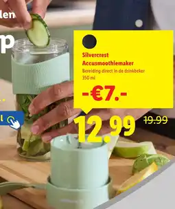 Lidl Silvercrest Accusmoothiemaker aanbieding