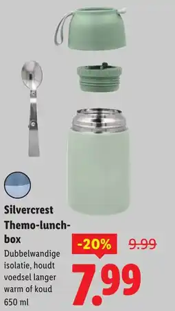 Lidl Silvercrest Themo-lunchbox aanbieding