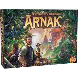 Bol.com White Goblin Games Bordspel De Verdwenen Ruïnes Van Arnak aanbieding