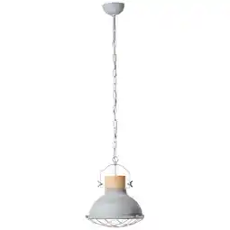 Praxis Brilliant hanglamp Emma grijs ⌀33cm E27 aanbieding