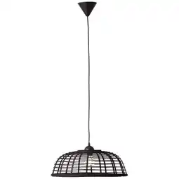 Praxis Brilliant hanglamp Crosstown zwart ⌀48cm E27 aanbieding