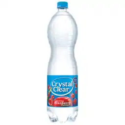 Dekamarkt Crystal Clear Sparkling cranberry aanbieding