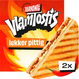 Dekamarkt Topking Vlamtosti 2 stuks aanbieding