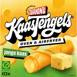 Dekamarkt Topking Oven & airfryer kaasstengels jonge kaas 10 st aanbieding