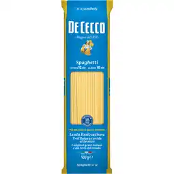 Dekamarkt De Cecco Spaghetti aanbieding