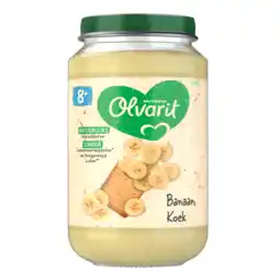 Dekamarkt Olvarit 8+ Maanden Banaan Koek aanbieding