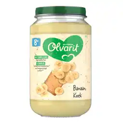 Dekamarkt Olvarit 8+ Maanden Banaan Koek aanbieding