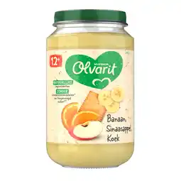 Dekamarkt Olvarit 12+ Maanden Banaan Sinaasappel Koek aanbieding