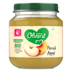 Dekamarkt Olvarit 4+ Maanden Perzik Appel aanbieding
