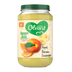 Dekamarkt Olvarit 6+ Maanden Appel Banaan Sinaasappel aanbieding