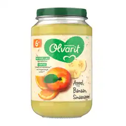 Dekamarkt Olvarit 6+ Maanden Appel Banaan Sinaasappel aanbieding