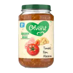 Dekamarkt Olvarit 8+ Maanden Tomaat Ham Macaroni aanbieding