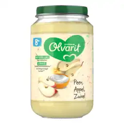 Dekamarkt Olvarit 8+ Maanden Peer Appel Zuivel aanbieding