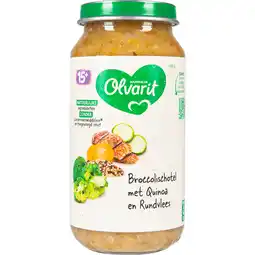 Dekamarkt Olvarit 15m16 broccoli-quinoa-rundvlees aanbieding