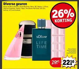 Kruidvat Diverse geuren aanbieding