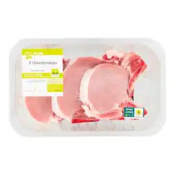 PLUS PLUS Ribkarbonade 3 stuks aanbieding