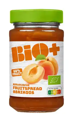 PLUS BIO+ Abrikozen fruitspread aanbieding