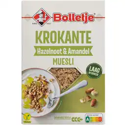 PLUS Bolletje Krokante Muesli Hazelnoten Amandelen aanbieding