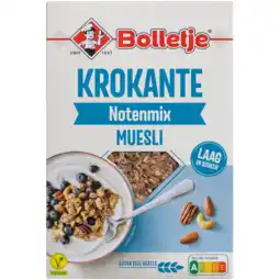 PLUS Bolletje Krokante Muesli Notenmix aanbieding