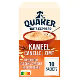 PLUS Quaker Havermout kaneel aanbieding