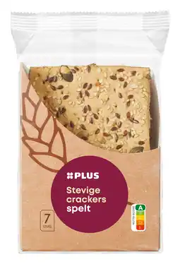 PLUS PLUS Stevige Crackers Spelt aanbieding