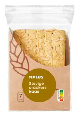 PLUS PLUS Stevige Crackers Kaas aanbieding