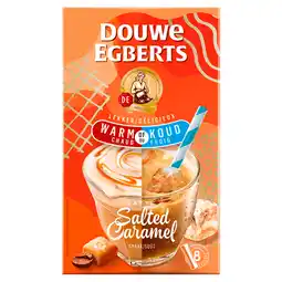 PLUS Douwe Egberts Oploskoffie salted caramel aanbieding