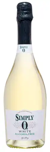 PLUS Simply 0 Sparkling wine aanbieding