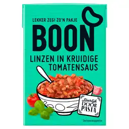 PLUS BOON Linzen in kruidige tomatensaus - mini aanbieding