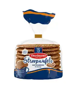 PLUS Daelmans Stroopwafels Cappuccino aanbieding