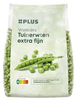 PLUS PLUS Tuinerwten extra fijn aanbieding