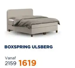 TotaalBED Boxspring Ulsberg vlak aanbieding