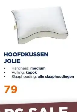 TotaalBED Hoofdkussen Jolie | Kapok aanbieding